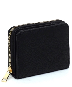 Fashion Accordion Bi-fold Wallet AD025 BLACK